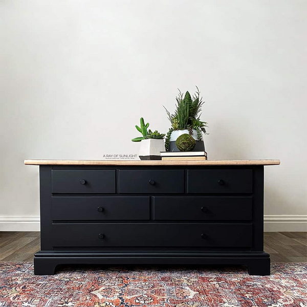 Coffee Table Makeover In Black Coffee Table Makeover In Black