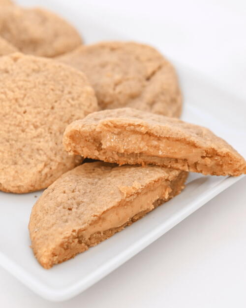 Peanut Butter Stuffed Cookies Peanut Butter Stuffed Cookies