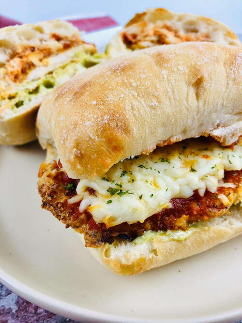 Chicken Parmesan Sandwich Recipe Chicken Parmesan Sandwich Recipe