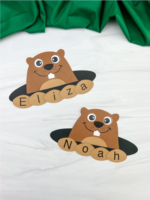 Groundhog Name Craft Groundhog Name Craft