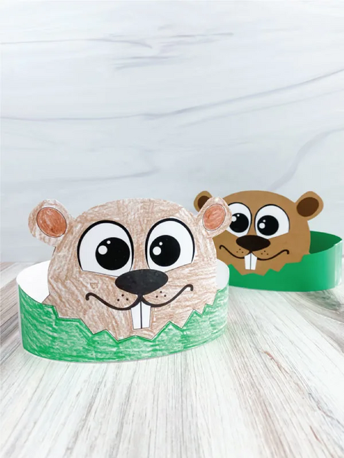 Groundhog Headband Craft Groundhog Headband Craft