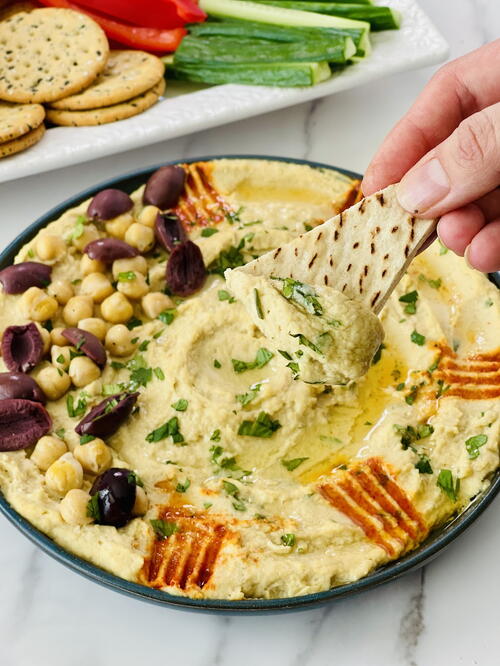 Homemade Hummus Homemade Hummus