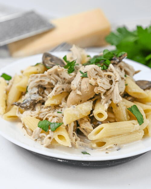Creamy Slow Cooker Chicken Pasta Creamy Slow Cooker Chicken Pasta