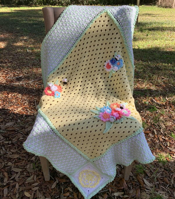 Bumblebee Garden Blanket Bumblebee Garden Blanket