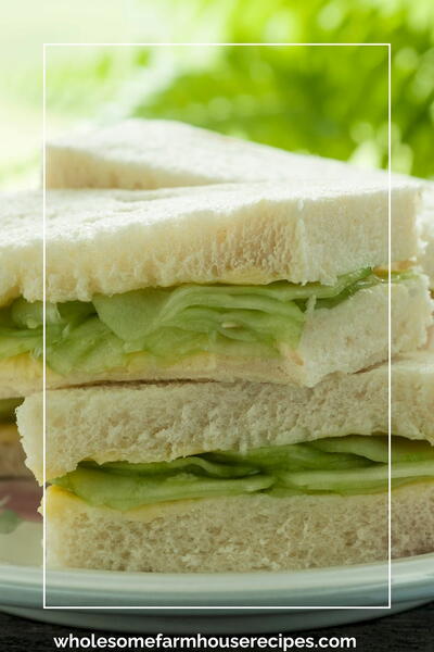 Fresh Light And Creamy Cucumber Sandwiches Recipe Fresh Light And Creamy Cucumber Sandwiches Recipe