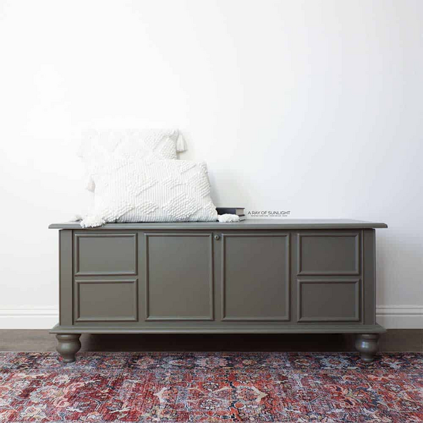 Muted Green Cedar Chest Muted Green Cedar Chest