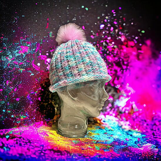 Basic Knit Flat Beanie Basic Knit Flat Beanie