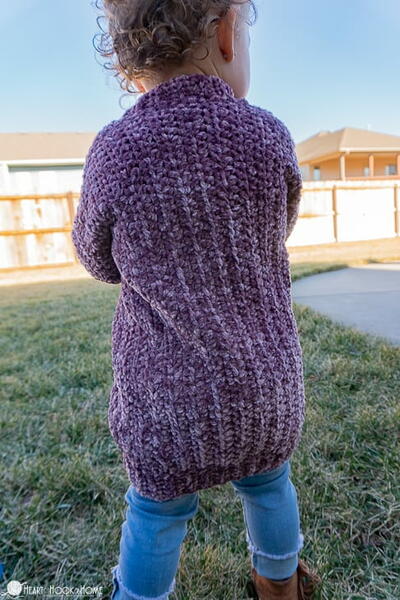 Velvet Cardigan - Little Kids Velvet Cardigan - Little Kids