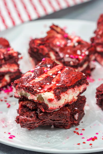 Red Velvet Cheesecake Brownies Red Velvet Cheesecake Brownies