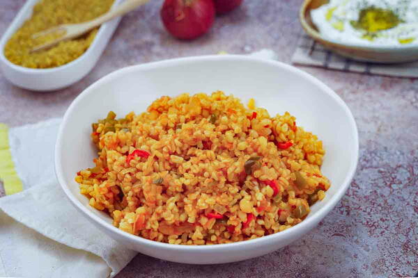 Bulgur Pilav turkish Bulgur Pilaf Bulgur Pilavı (turkish Bulgur Pilaf)