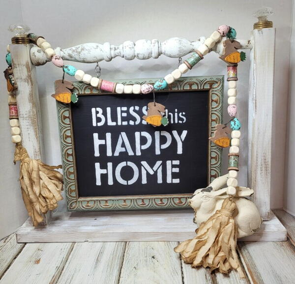 Primitive Easter Garland Primitive Easter Garland