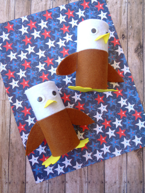 Bald Eagle Toilet Paper Roll Craft Bald Eagle Toilet Paper Roll Craft