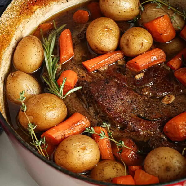 Dutch Oven Pot Roast Dutch Oven Pot Roast