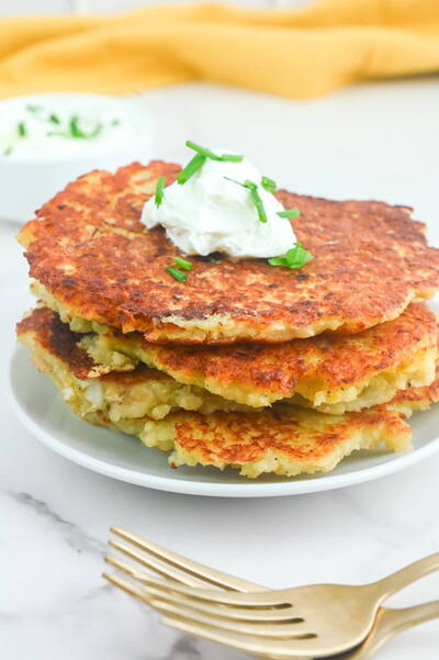 Crispy Easy Mashed Potato Pancakes Crispy Easy Mashed Potato Pancakes
