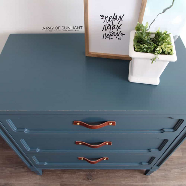 Dark Teal Vintage Dresser Dark Teal Vintage Dresser