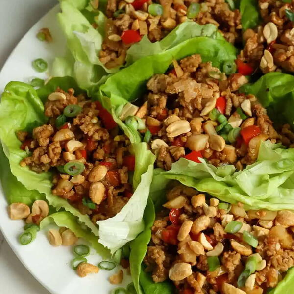 Chicken Lettuce Wraps Chicken Lettuce Wraps