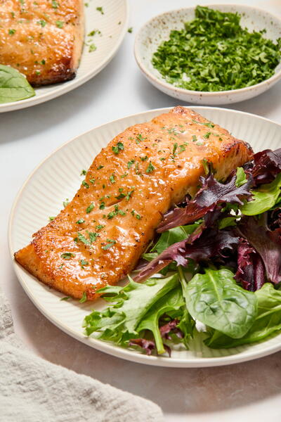 Air Fryer Brown Sugar Glazed Salmon Air Fryer Brown Sugar Glazed Salmon