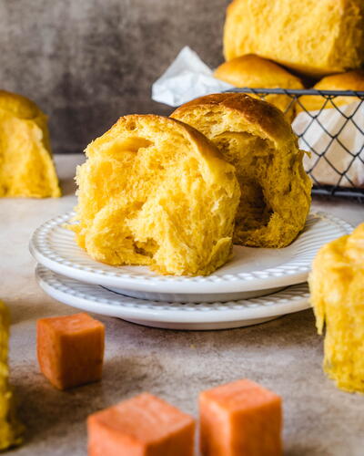 Buttery Soft Sweet Potato Dinner Rolls Recipe