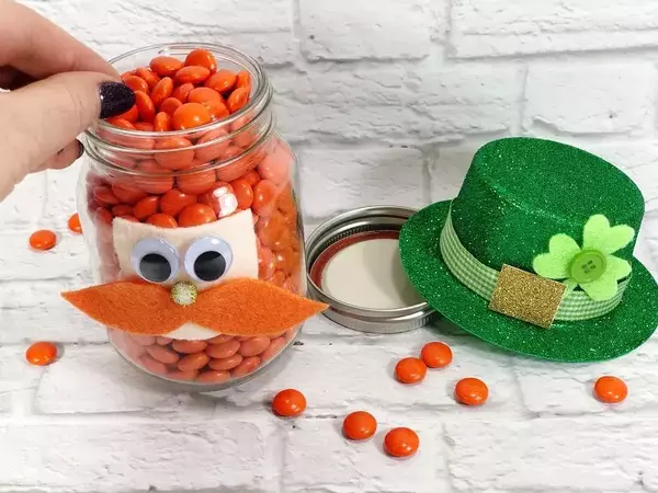 Mason Jar Leprechaun Mason Jar Leprechaun