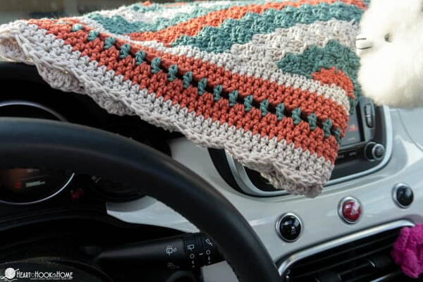 Tile Style C2c Car Blanket Tile Style C2c Car Blanket