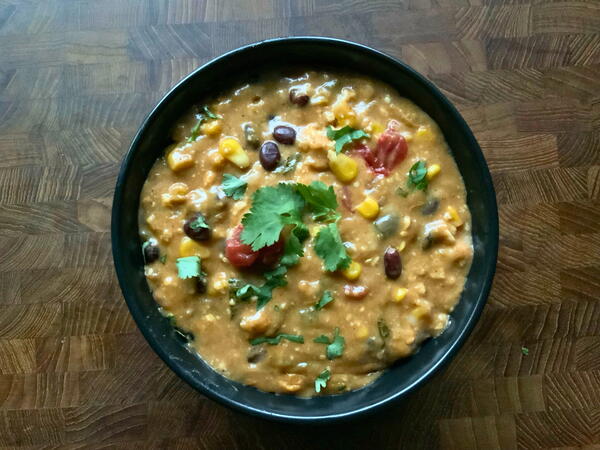 Slow Cooker Vegan Fiesta Soup Slow Cooker Vegan Fiesta Soup