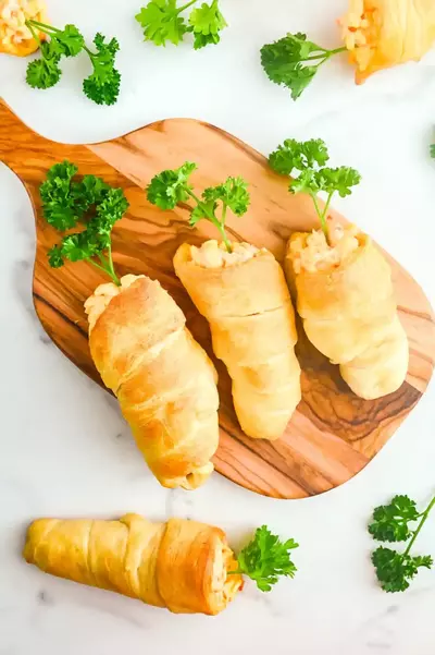 Easter Stuffed Carrot Crescent Rolls Easter Stuffed Carrot Crescent Rolls