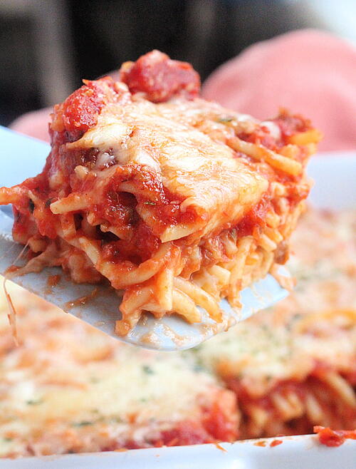 Baked Spaghetti Baked Spaghetti