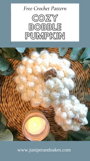 Cozy Bobble Pumpkin Cozy Bobble Pumpkin