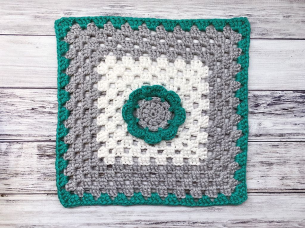 Floral Granny Square Floral Granny Square