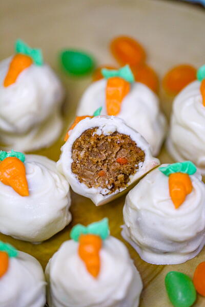 Carrot Cake Truffles Carrot Cake Truffles