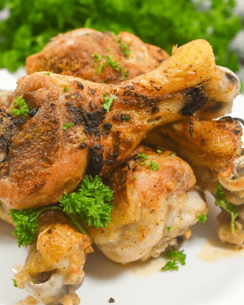 Spicy Roasted Chicken Legs Spicy Roasted Chicken Legs