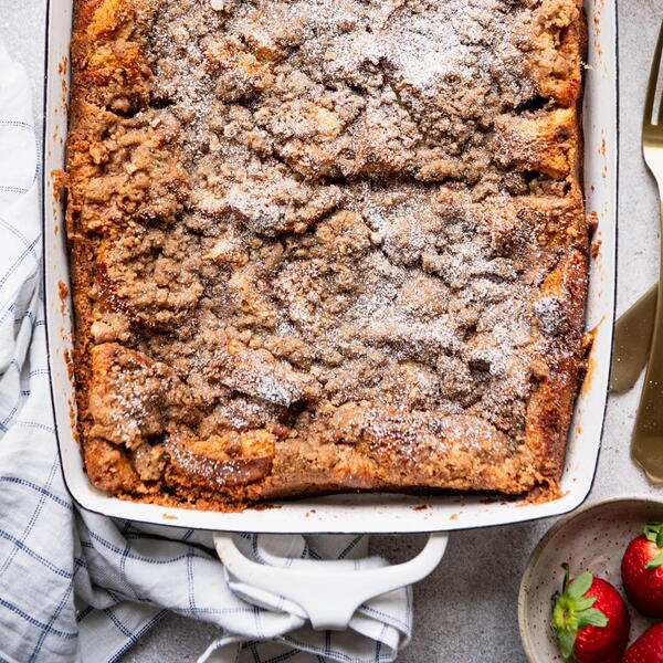 Easy Overnight Brioche French Toast Casserole Easy Overnight Brioche French Toast Casserole