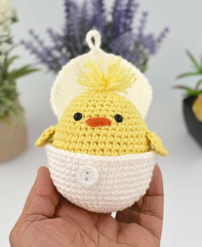 Crochet Chick And Egg Free Pattern