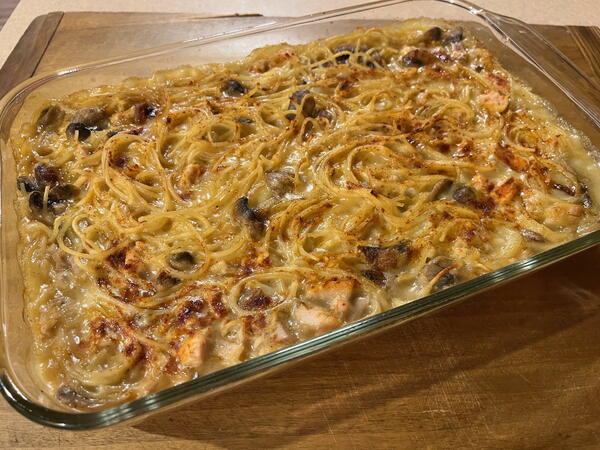 Turkey Tetrazzini Casserole Turkey Tetrazzini Casserole