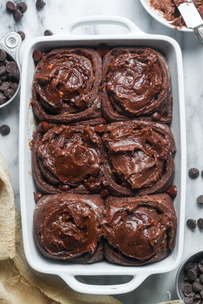 Chocolate Cinnamon Rolls Chocolate Cinnamon Rolls