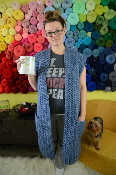 Chunky Housecoat Chunky Housecoat