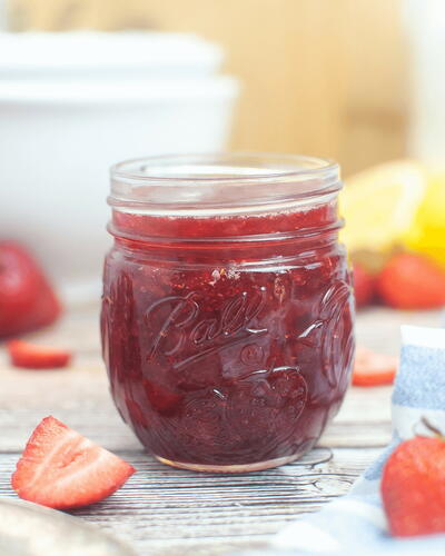 Strawberry Jam (without Pectin)