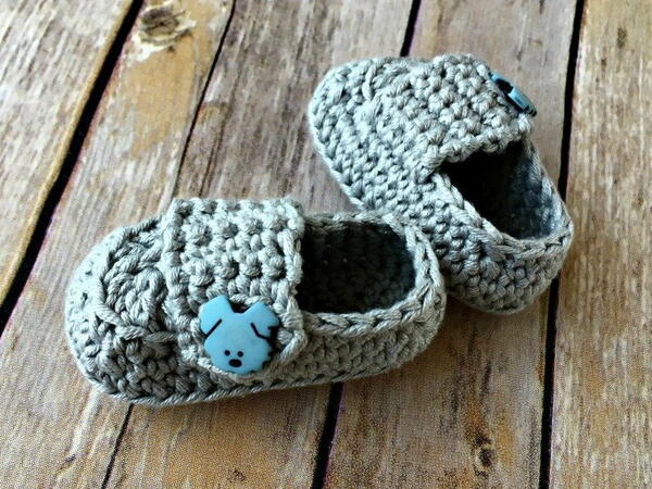Baby Button Loafers Baby Button Loafers