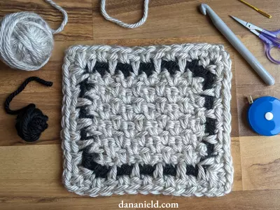 Alternative Alternating Single Crochet Spike Stitch Tutorial