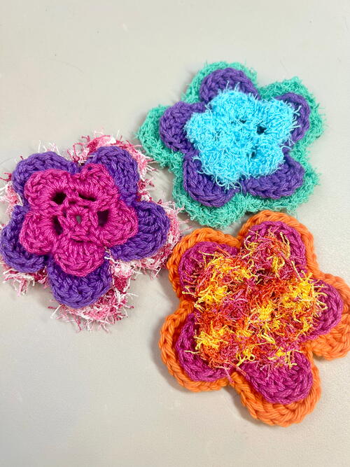 Spring Flower Scrubby Spring Flower Scrubby