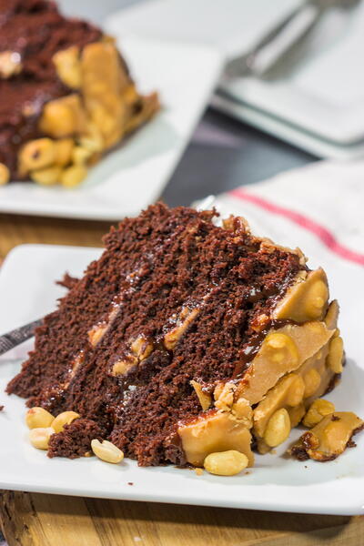 Caramel Chocolate Cake Caramel Chocolate Cake