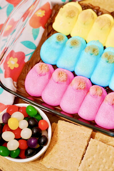 Easter Peep Smores Dip Recipe Easter Peep Smores Dip Recipe