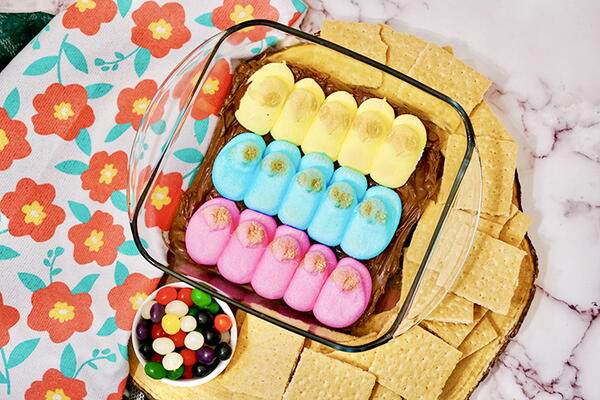 Easter Peep Smores Dip Recipe Easter Peep Smores Dip Recipe