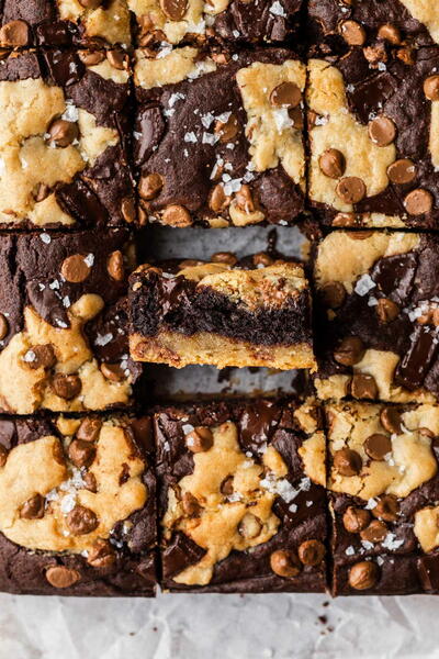 Brookies brownie Cookie Bars Brookies (brownie Cookie Bars)