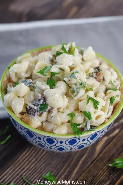 Creamy Bacon Parmesan Pasta Salad Creamy Bacon Parmesan Pasta Salad