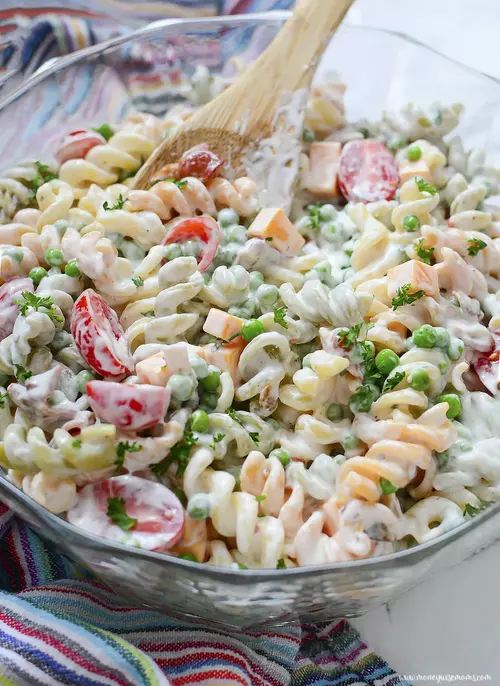 Bacon Ranch Pasta Salad Bacon Ranch Pasta Salad