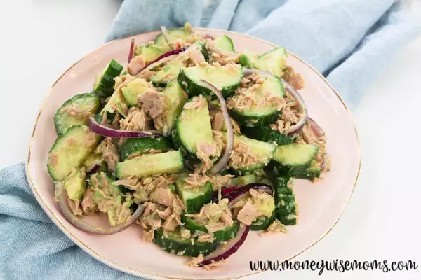 Cucumber Tuna Avocado Salad Cucumber Tuna Avocado Salad