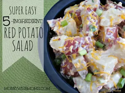 Easy 5-ingredient Red Potato Salad