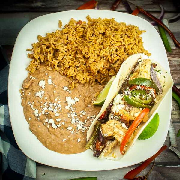 Simple Air Fryer Chicken Fajitas 20 Minute Recipe Simple Air Fryer Chicken Fajitas (20 Minute Recipe)