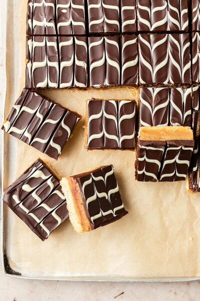 Espresso Millionaire Shortbread Bars Espresso Millionaire Shortbread Bars